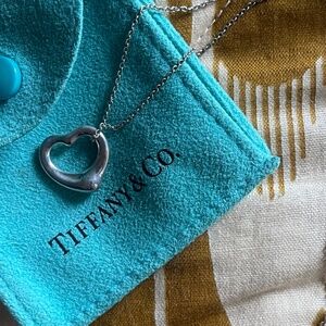 Tiffany & Co Elsa Peretti Open Heart Necklace